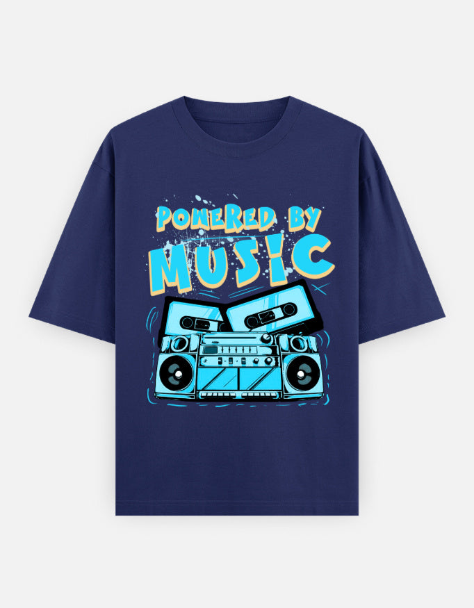 C-Labs Powered By Music Oversized Classic T-Shirt Royal Blue Front_1_c_9_06679ddb-24d5-46b3-bc66-3f4fd4301771