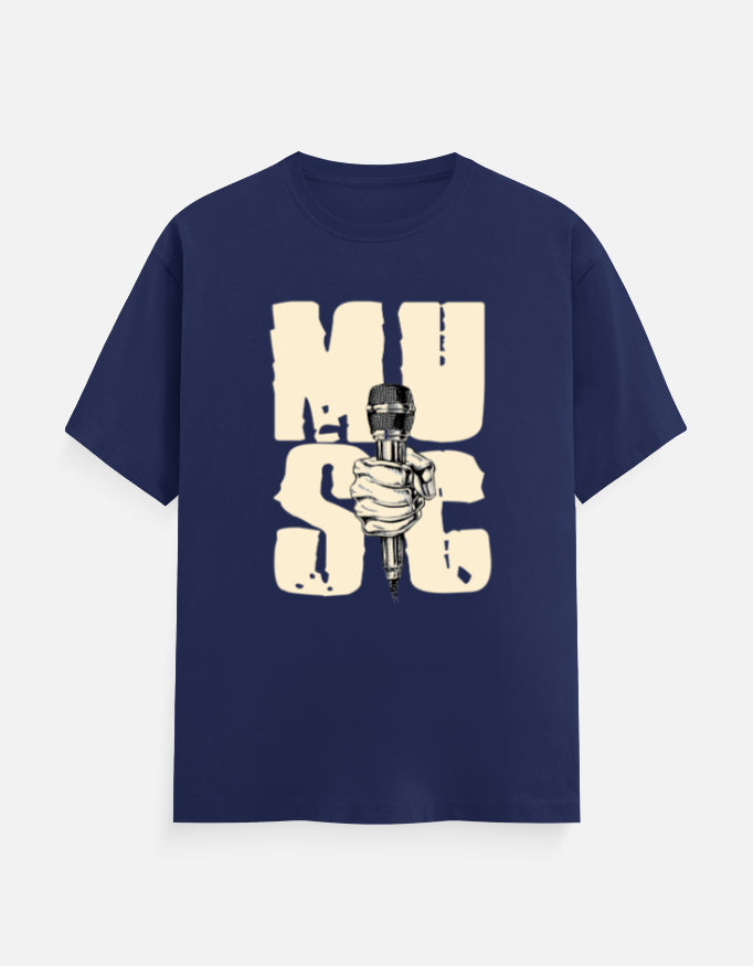 C-Labs Music Classic Crew T-Shirt Royal Blue Front_1_c_9_0fe48500-49ea-4878-a29a-9c3c137b54e5