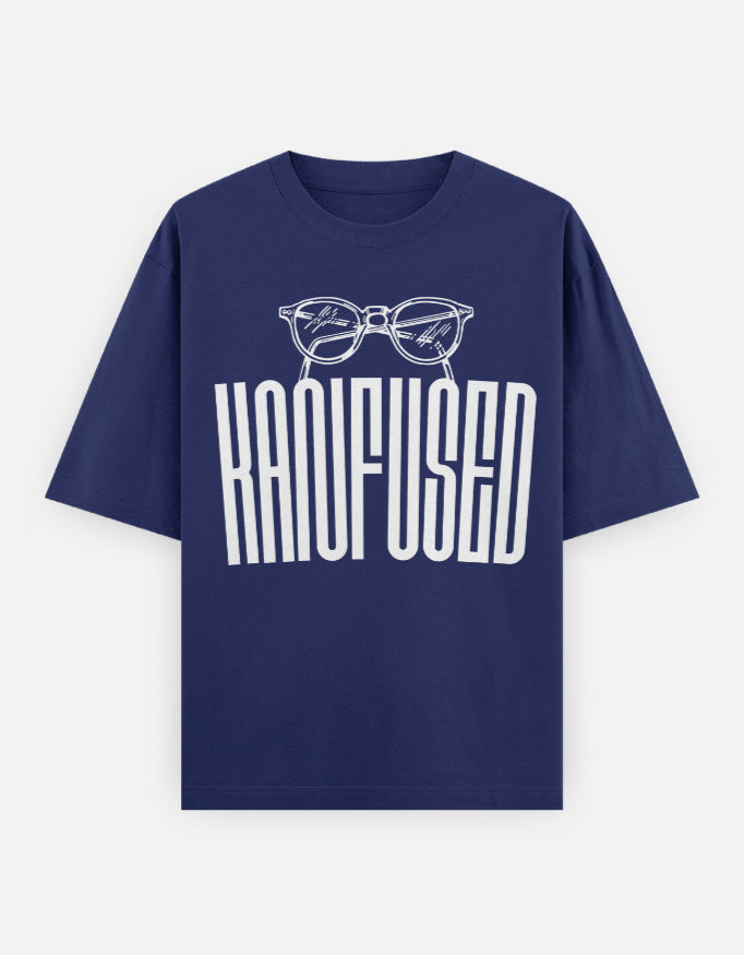 C-Labs Kanfused Oversized Classic T-Shirt Royal Blue Front_1_c_9