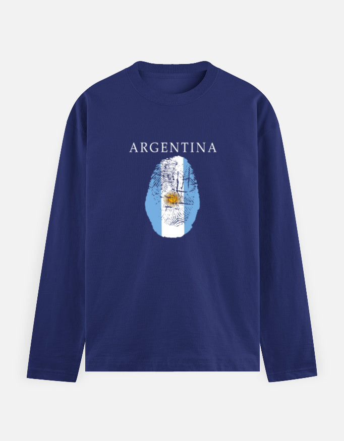 C-Labs Argentina Full Sleeve T-Shirt Royal Blue Front_1_c_9_1246b4d3-5868-4c1e-bc30-d52d717b9f39