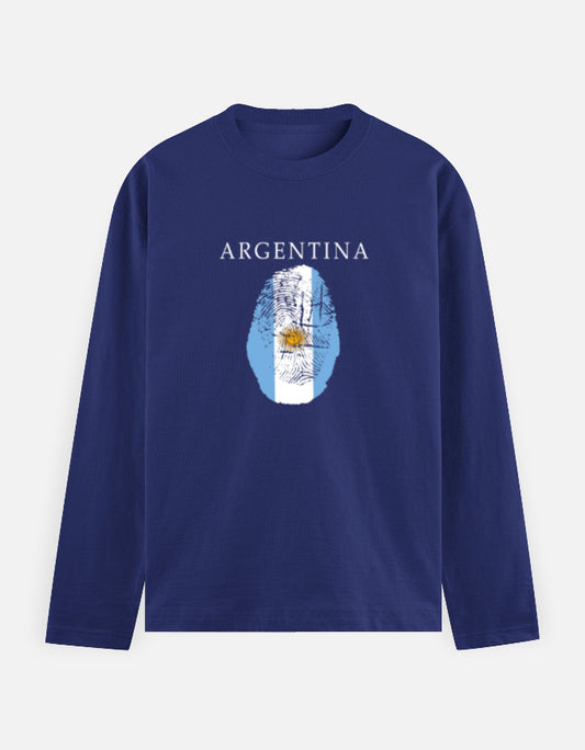 C-Labs Argentina Full Sleeve T-Shirt Royal Blue Front_1_c_9_1246b4d3-5868-4c1e-bc30-d52d717b9f39