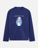 C-Labs Argentina Full Sleeve T-Shirt Royal Blue Front_1_c_9_1246b4d3-5868-4c1e-bc30-d52d717b9f39