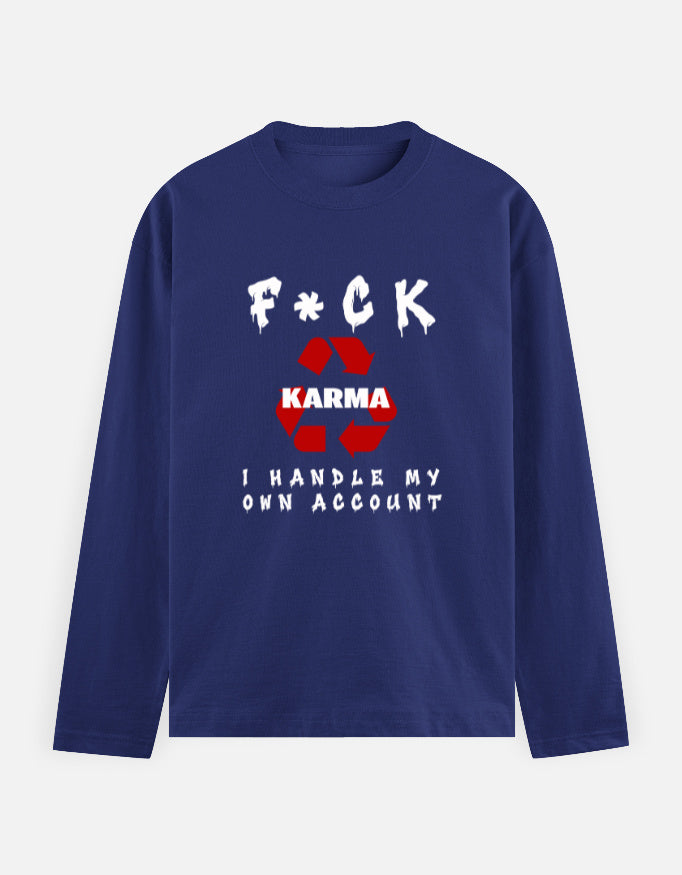 C-Labs Karma Full Sleeve T-Shirt Royal Blue Front_1_c_9_21fd5ada-09bd-40bd-a6af-2a4ae81a4f45