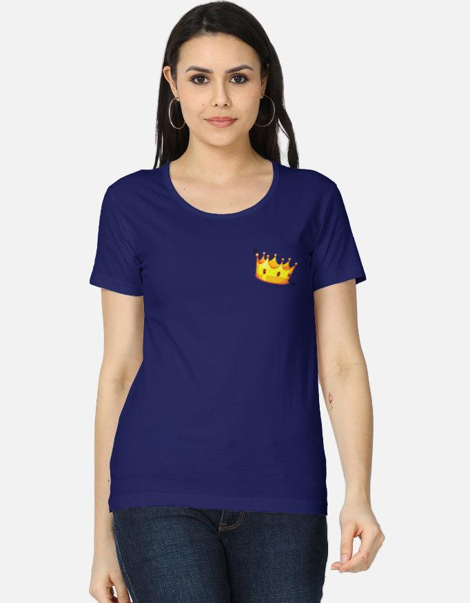 C-Labs Crown Women's Classic T-Shirt Royal Blue Front_1_c_9_243955bb-bb63-4889-bb5d-5e69d525d402