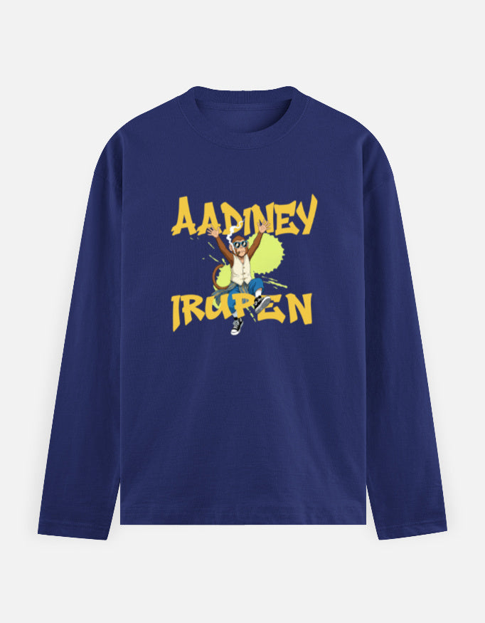 C-Labs Aadiney Irupen Full Sleeve T-Shirt Royal Blue Front_1_c_9_2654e396-e88b-45c5-b7fe-e85030d6139d