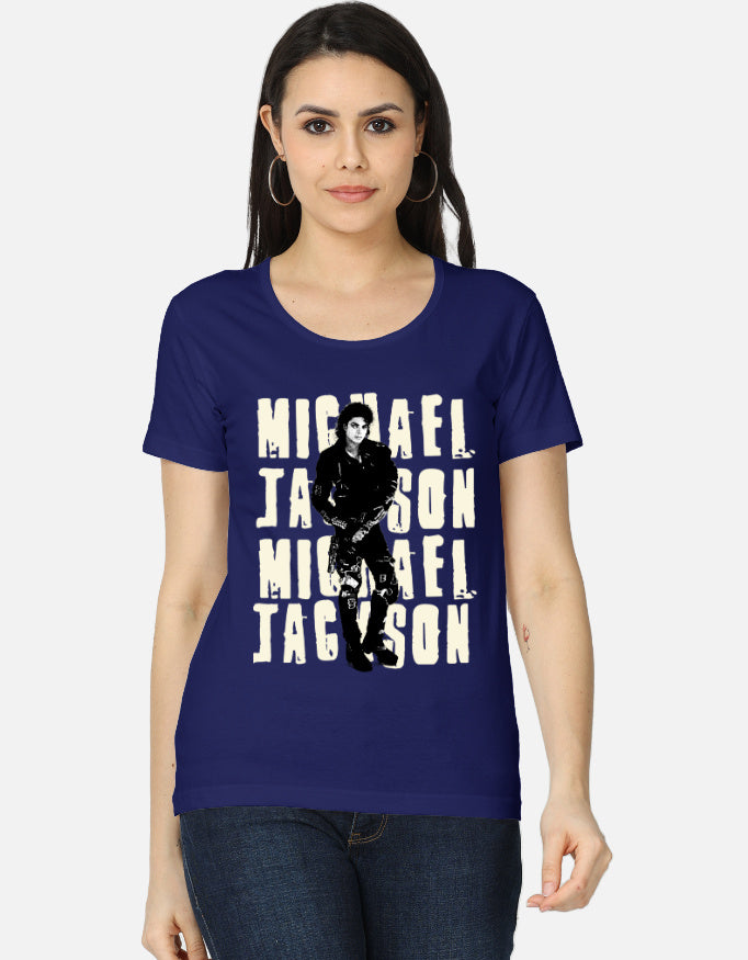 C-Labs Michael Jackson Women's Classic T-Shirt Royal Blue Front_1_c_9_33975aeb-a80a-472a-b906-4454adf1581e