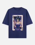 C-Labs Queen Spade Oversized Classic T-Shirt Royal Blue Front_1_c_9_36ad179d-2512-4f40-9e20-b7303c7aa854