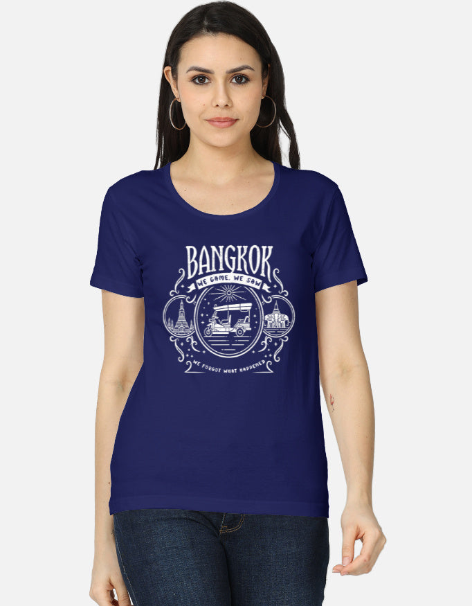 C-Labs Bangkok: We Came, We Saw Women's Classic T-Shirt Royal Blue Front_1_c_9_3823c91c-58c3-41f2-8d17-a6fa939d0809