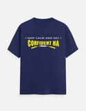 C-Labs Confident-ah Irunda Classic Crew T-Shirt Royal Blue Front_1_c_9_3d61f769-2342-40f2-8a0c-e9c3291feac5