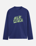 C-Labs Ask Later Full Sleeve T-Shirt Royal Blue Front_1_c_9_3fe1d028-e00f-4de9-9595-d5e91f4564a1