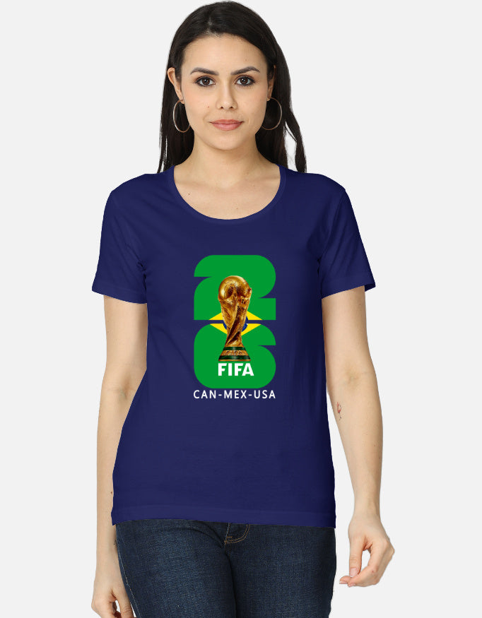 C-Labs Brazil 26 Women's Classic T-Shirt Royal Blue Front_1_c_9_458446d8-a782-457d-988f-cd41331bbc36