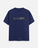 C-Labs C-LABS Scribble Classic Crew T-Shirt Royal Blue Front_1_c_9_475d4196-4a08-47cf-bd61-47b83cd1da49