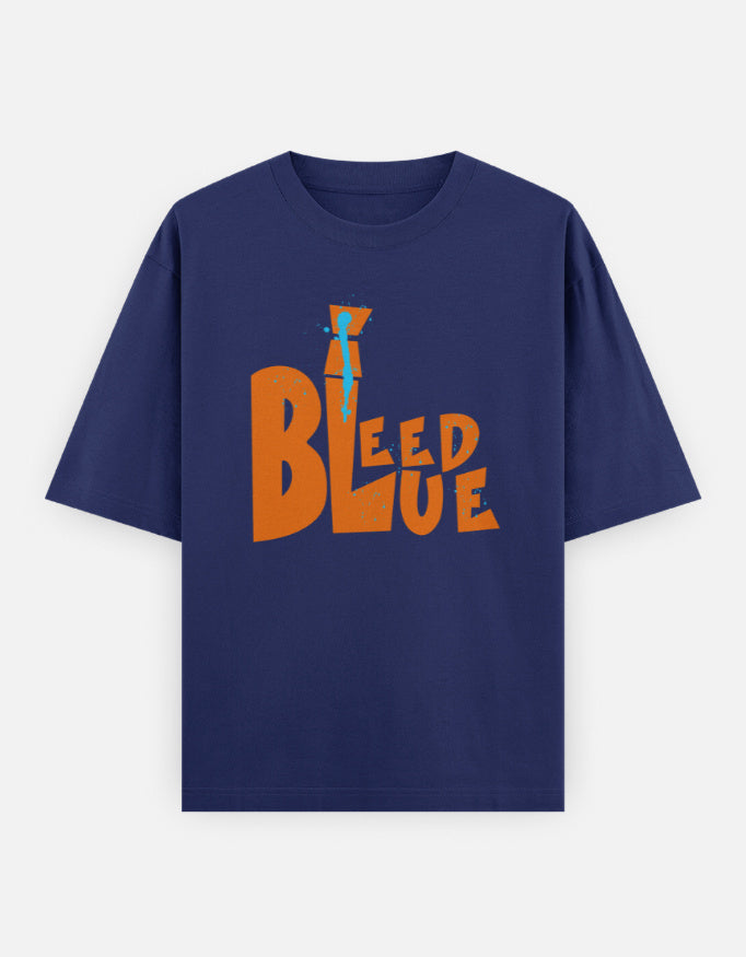 C-Labs I Bleed Blue Oversized Classic T-Shirt Royal Blue Front_1_c_9_59bffe63-45ec-44f9-b326-9faa5058e0a5