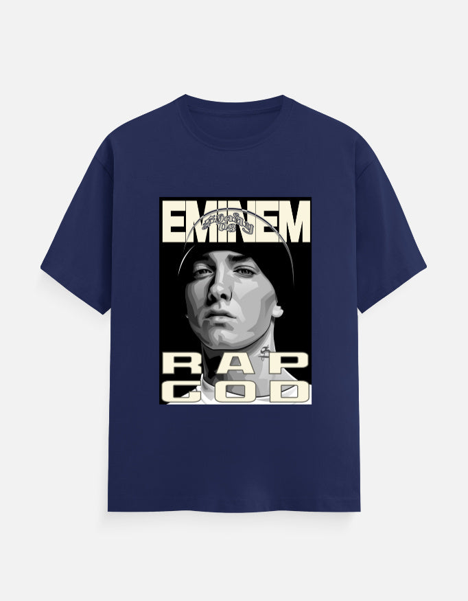 C-Labs Rap God Classic Crew T-Shirt Royal Blue Front_1_c_9_5fef91ec-30bd-46d2-93bf-435452a2a97c