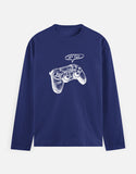 C-Labs Let's Play Full Sleeve T-Shirt Royal Blue Front_1_c_9_6ec25164-d142-45b6-8455-c950f98fd0fd