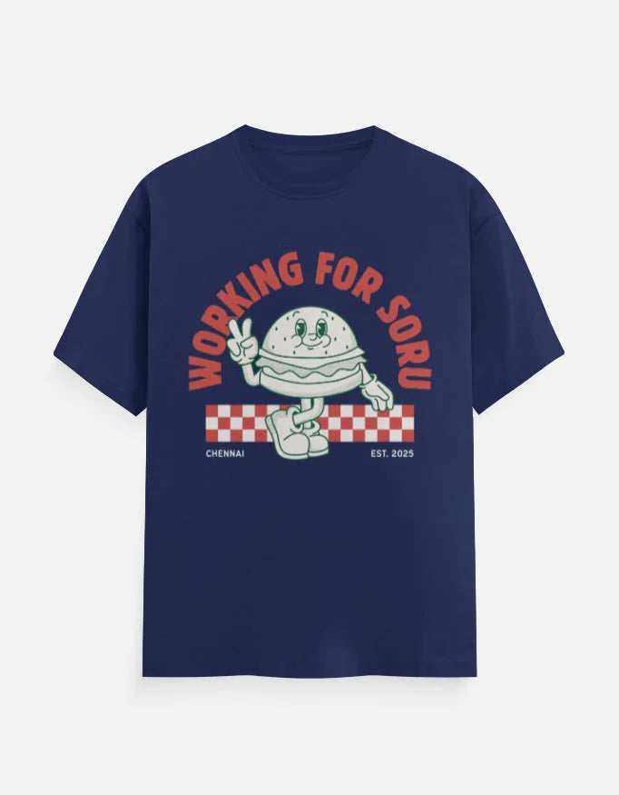 C-Labs Working For Soru Classic Crew T-Shirt Royal Blue Front_1_c_9_72135e83-4189-4c4e-925a-ce6354358004