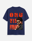 C-Labs Oru Viral Puratchi Classic Crew T-Shirt Royal Blue Front_1_c_9_73067302-5fbb-44d6-b260-0ec2c66c36e5