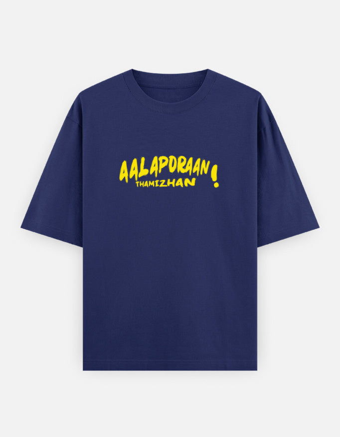 C-Labs Aalaporan Tamizhan Oversized Classic T-Shirt Royal Blue Front_1_c_9_756b0680-2d6b-48f2-b0c0-7bee1fe3348b