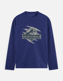 C-Labs Sarcastic World Full Sleeve T-Shirt Royal Blue Front_1_c_9_7b2e505c-52e4-48c7-8cf9-6ab5df8359ff