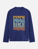 C-Labs People Change Like Seasons Full Sleeve T-Shirt Royal Blue Front_1_c_9_8146485f-73cb-4dc3-9189-9a40ef54b32c