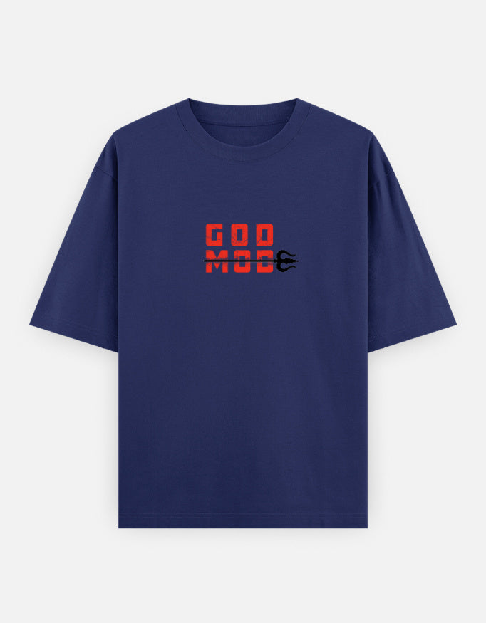 C-Labs Karuppu God Mode Oversized Classic T-Shirt Royal Blue Front_1_c_9_87f4bb93-094f-4bba-833d-ee3143cae603