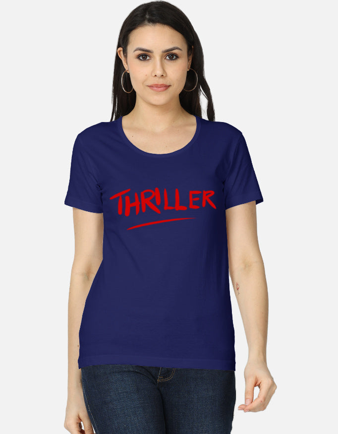 C-Labs Thriller Women's Classic T-Shirt Royal Blue Front_1_c_9_93644259-7a4e-4148-8880-b7626f0bd685