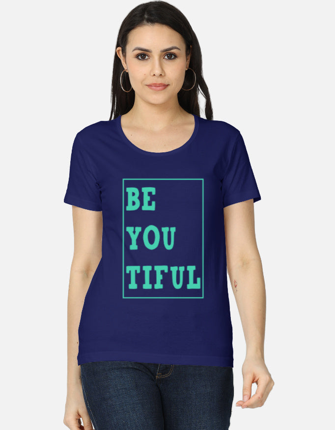 C-Labs Be You Tiful Women's Classic T-Shirt Royal Blue Front_1_c_9_952d60ef-1b0b-45b0-9eb8-7a7dfd0d484c