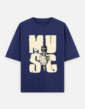 C-Labs Music Oversized Classic T-Shirt Royal Blue Front_1_c_9_97120e19-0178-4304-85fe-b224a619fb7e