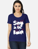 C-Labs Sing In The Rain Women's Classic T-Shirt Royal Blue Front_1_c_9_9aaa2206-00be-44c8-84d0-e3594e8a369f