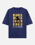 C-Labs WINNER WINNER CHICKEN DINNER Oversized Classic T-Shirt Royal Blue Front_1_c_9_9eb6c77b-8040-466b-8978-62405b6ad983
