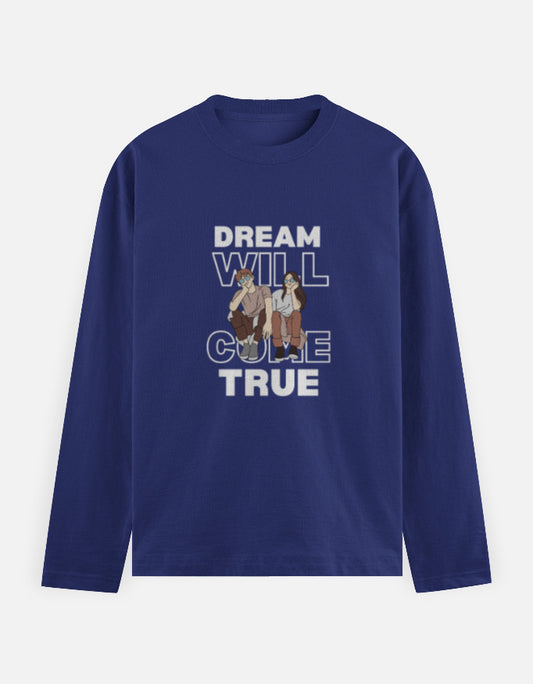 C-Labs Dream Will Come True Full Sleeve T-Shirt Royal Blue Front_1_c_9_9f7dd562-8ffc-4b0f-85ac-656e0560ea03