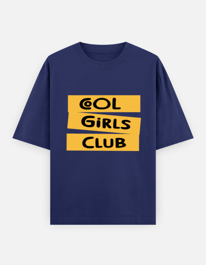 C-Labs Cool Girls Club Oversized Classic T-Shirt Royal Blue Front_1_c_9_a1a018a4-be7f-4683-84b1-e51fb761c78f