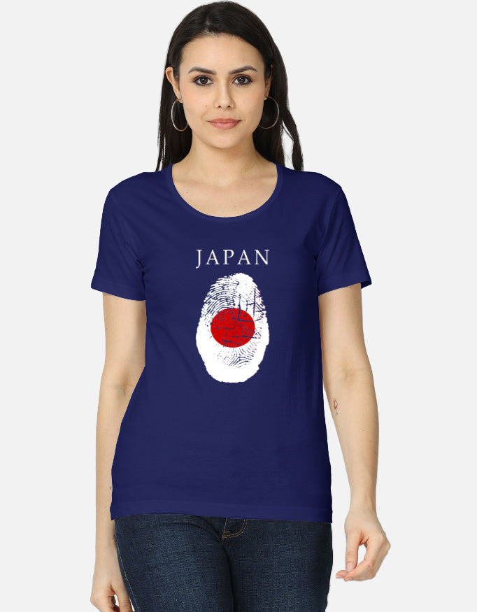 C-Labs Japan Women's Classic T-Shirt Royal Blue Front_1_c_9_a5967de3-69a7-419e-b0dd-a9305d100eaa