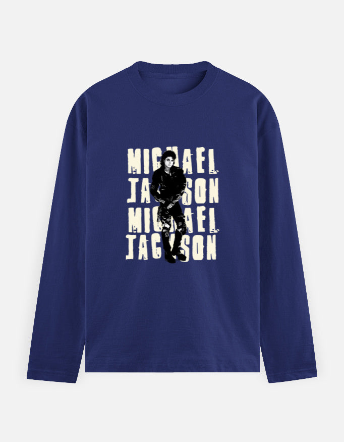 C-Labs Michael Jackson Full Sleeve T-Shirt Royal Blue Front_1_c_9_adf91083-05c4-40cd-b6e9-6d414821a296