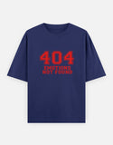 C-Labs 404 Emotions not found Oversized Classic T-Shirt Royal Blue Front_1_c_9_b315b109-9e5d-4f7f-a1b2-4246cf9242c5