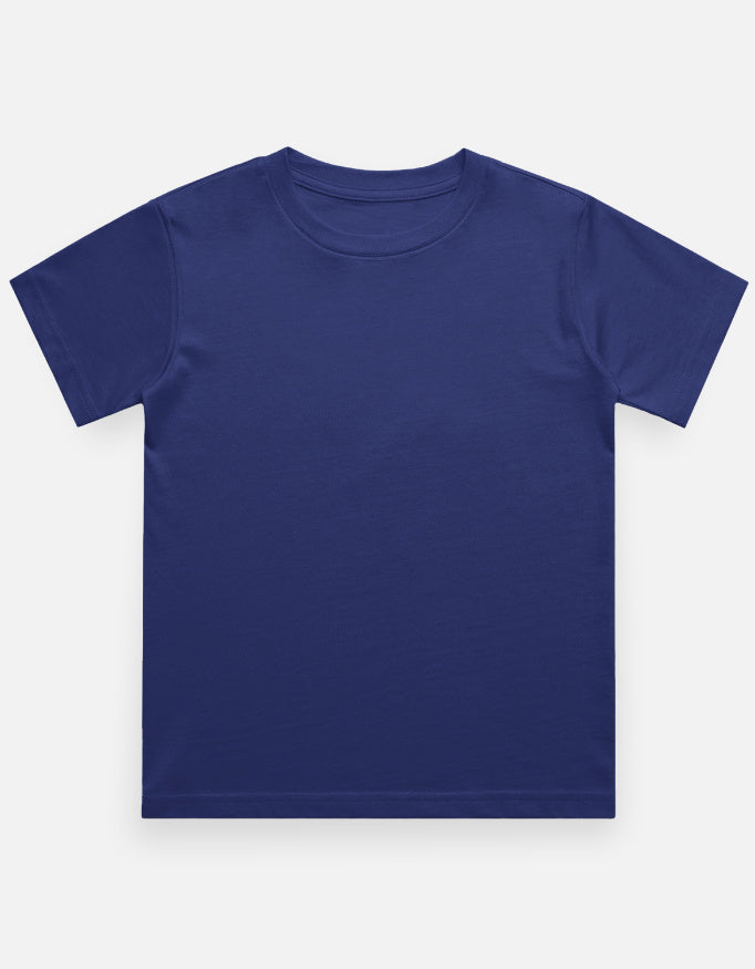 C-Labs C-Standard: Boy's T-Shirt (Dark) Boy Classic Crew T-Shirt Royal Blue Front_1_c_9_b38f064e-3bb2-4b13-a147-fd955617abb3