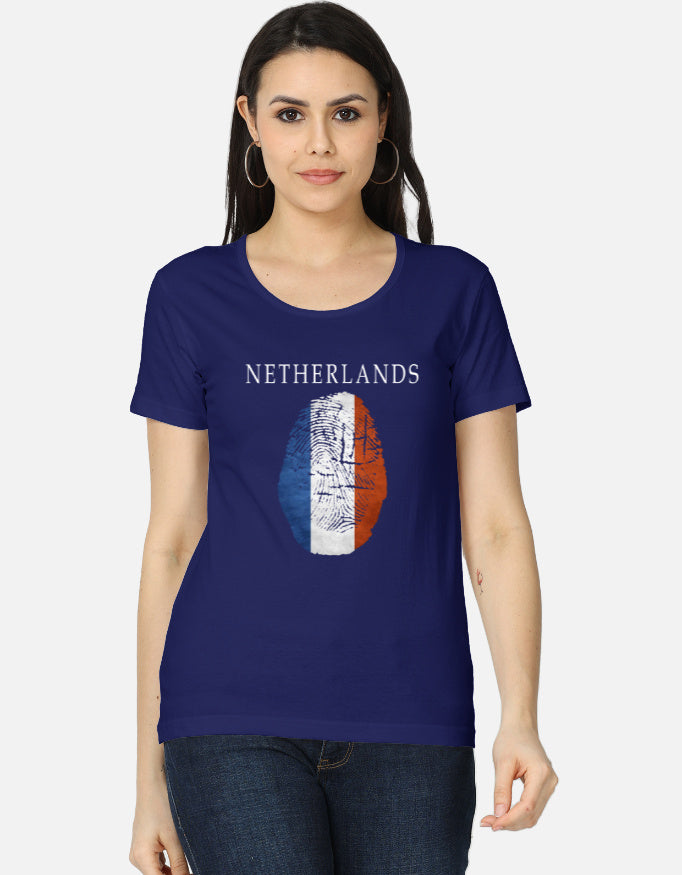 C-Labs Netherlands Women's Classic T-Shirt Royal Blue Front_1_c_9_b61b7fc0-8aeb-44ff-9ba2-cdf04d5214b9