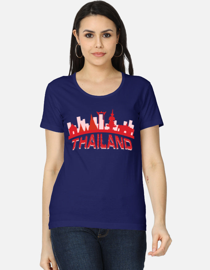 C-Labs Thailand Women's Classic T-Shirt Royal Blue Front_1_c_9_b8b1f223-2d62-43d2-b74c-0cbaf6108f1b