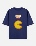 C-Labs Pacman Oversized Classic T-Shirt Royal Blue Front_1_c_9_be4e0400-5586-4529-894b-6328bb5aaa51