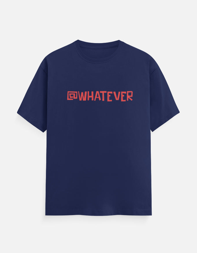 C-Labs @WHATEVER Classic Crew T-Shirt Royal Blue Front_1_c_9_c3b7e16d-8656-4508-bf34-043478f102a9
