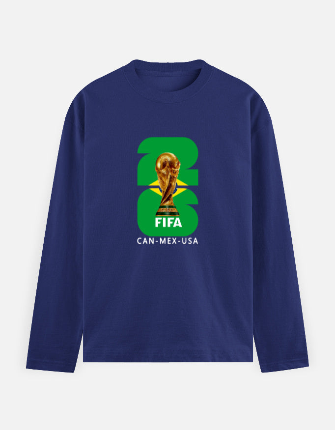 C-Labs Brazil 26 Full Sleeve T-Shirt Royal Blue Front_1_c_9_c703f959-c18d-4533-aaf4-66aaa8ecad83