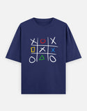 C-Labs Play Station XO Oversized Classic T-Shirt Royal Blue Front_1_c_9_d0a734b1-6b7e-4b65-93ff-8803116b39a9