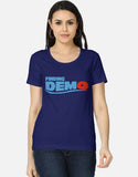 C-Labs Finding Demo Women's Classic T-Shirt Royal Blue Front_1_c_9_e6c01104-20a9-44ec-93f6-72fc5059444a