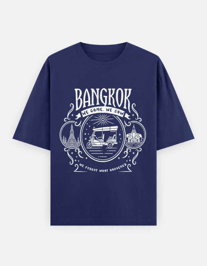 C-Labs Bangkok: We Came, We Saw Oversized Classic T-Shirt Royal Blue Front_1_c_9_ea747cf2-1227-4586-9e14-25c767f097d9