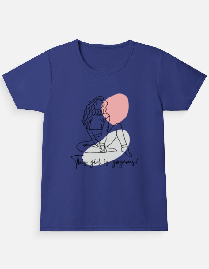 C-Labs This Girl Is Gorgeous Girl Classic Crew T-Shirt Front_1_c_9_f48b046f-d3b4-4781-8703-7bf8636723b9