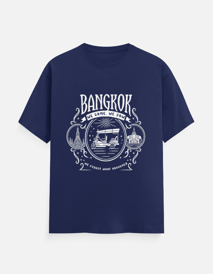 C-Labs Bangkok: We Came, We Saw Classic Crew T-Shirt Royal Blue Front_1_c_9_fabfb8a4-ccfb-4c89-be45-12aa2025b408