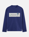 C-Labs I'm Not a Robot Full Sleeve T-Shirt Royal Blue Front_1_c_9_fd35449e-8fa1-4934-98de-9b49a38b43f6