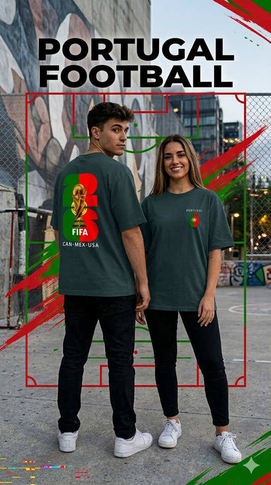 C-Labs Portugal Fan wear Oversized Classic T-Shirt Gemini_Generated_Image_ccem4gccem4gccem