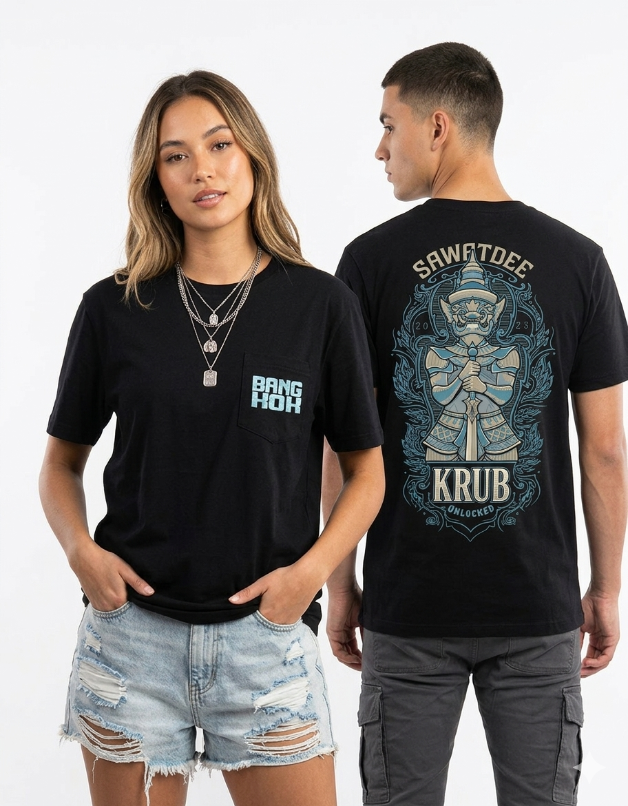 C-Labs Bangkok Sawatdee Krub Oversized Classic T-Shirt Gemini_Generated_Image_wrrs9cwrrs9cwrrs
