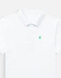 C-Labs C-Signature: The Crest (Polo) Polo White Left_Pocket_1_c_1